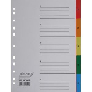 Register Quantus A4, 1-5