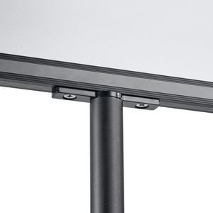 Produktbild für Infoständer Böttcher-AG aus Aluminium, schwarz, A2