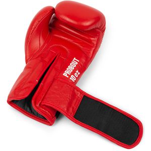 Produktbild für Boxhandschuhe Lonsdale Probout DBV, rot, für Erwachsene