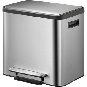 Produktbild für Mülleimer EKO EcoCasa, VB 912824, matt silber