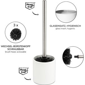 Produktbild für WC-Bürste Bremermann WC-Garnitur, 3 Ersatzköpfe