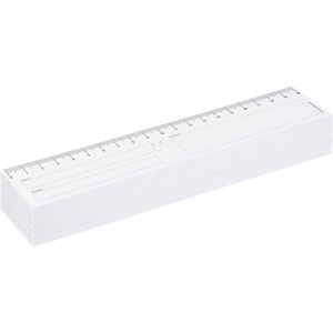 Produktbild für Haftnotizen BIZSTIX Wundlineal, weiß