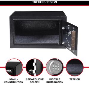 Produktbild für Tresor Master-Lock X041ML, schwarz