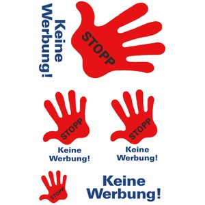 Produktbild für Hinweisetiketten Zweckform 3741, Keine Werbung