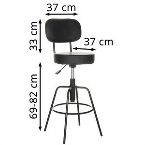 Produktbild für Barhocker hJh-OFFICE DISC HIGH, 729456