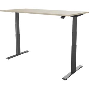 Produktbild für Schreibtisch fm-Büromöbel fouraction, ahorn / anthrazit