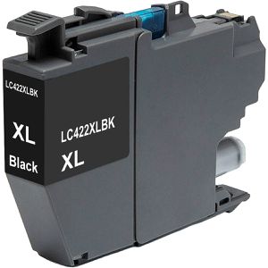 Produktbild für Tinte AgfaPhoto für Brother LC-422XLBK, schwarz