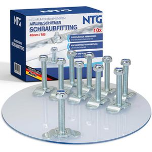 Zurrösen NTG LS.8745 Schraubfitting für Airlineschiene