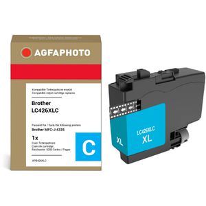Produktbild für Tinte AgfaPhoto für Brother LC-426XLC, cyan