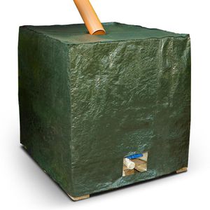 NOOR IBC-Abdeckung 045HUELLTEXX, für 1000L Tank, 100 x 120 x 116cm, 140g/m², grün
