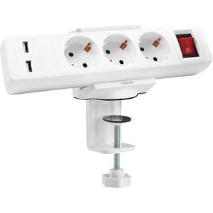 Produktbild für Tischklemme LogiLink KAB0067, mit Schraubklemme