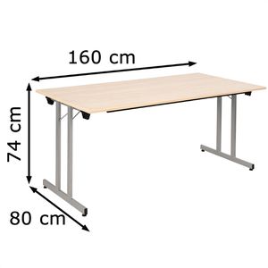 Produktbild für Klapptisch Sodematub TPMU168EA, aus Holz