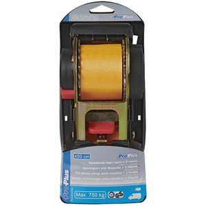 Produktbild für Spanngurt ProPlus 320287, orange, mit Spitzhaken &amp; Ratsche
