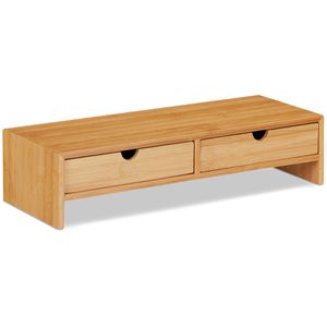 Produktbild für Monitorständer Relaxdays 10024605, Bambus