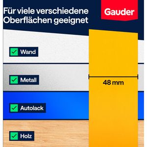 Produktbild für Kreppband Gauder Goldband