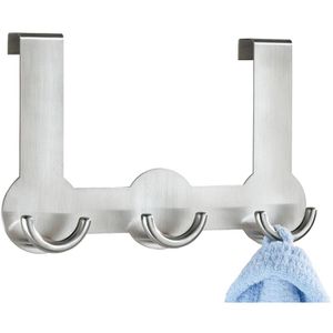 Produktbild für Türhaken Wenko Rondo, für Außenseite, mit 6 Haken, silber