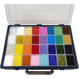 Produktbild für Perlen Creativ-Company 68821 Rocailles, im Sortimentskasten
