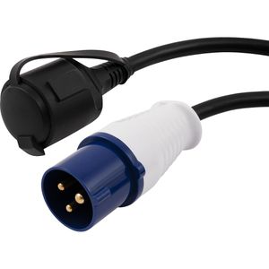 Produktbild für CEE-Adapter McPower 1300516, Länge 0,35 m