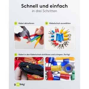 Produktbild für Crimpzange Goobay 11790