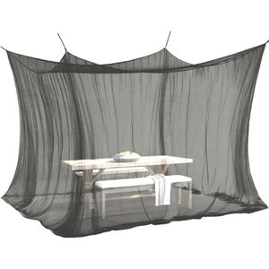 Moskitonetz ELEGANCIO 220 Mesh, schwarz, indoor und outdoor