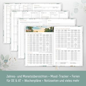 Produktbild für Buchkalender Häfft Chäff-Timer Blattgold 2025/2026