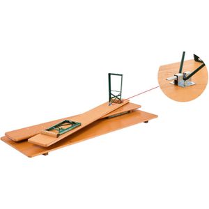 Produktbild für Bierzeltgarnitur RUKU1952 204503, Kiefer / grün