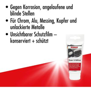 Produktbild für Autopolitur Sonax 03080000, Chrom- &amp; Alupaste
