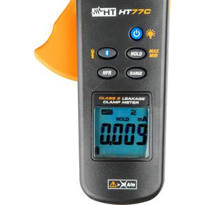 Produktbild für Stromzange HT-Instruments 1010980, HT77C, True RMS digital