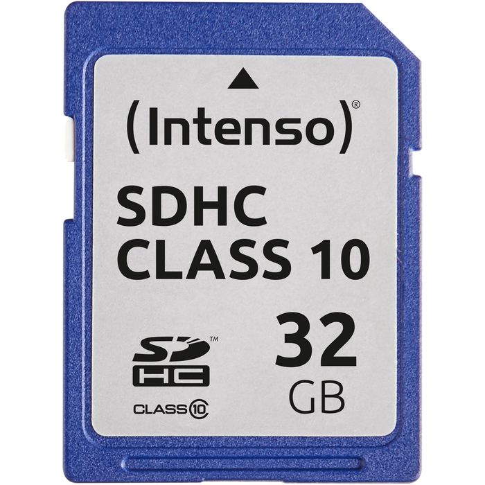 Intenso SD-Karte 32 GB, 133x, bis 20 MB/s, Class 10, SDHC - Böttcher AG