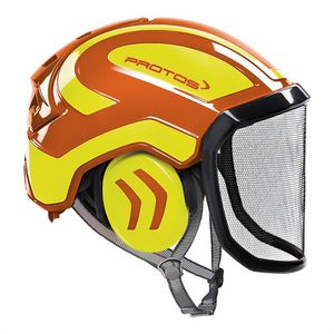 Forsthelm Protos Integral Arborist G16,orange-gelb