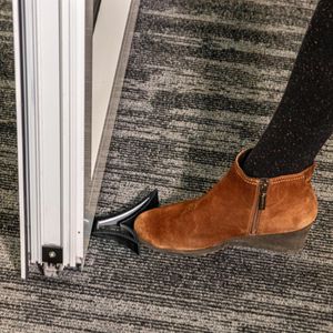 Produktbild für Türstopper Softerfix aus Kunststoff/Gummi, 2 Stück