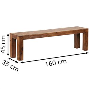 Produktbild für Sitzbank Wohnling WL1.323, MUMBAI, bis 200 kg