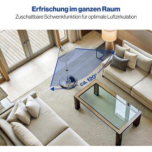 Produktbild für Ventilator Proficare PC-VL 3064 MS, 330640, Ø 40cm