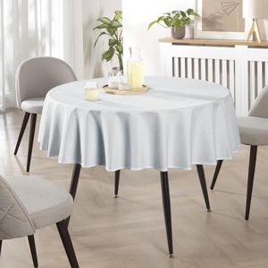 Produktbild für Tischdecke Delindo Wien, weiß, 160 x 220 cm