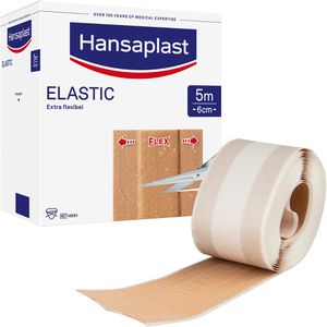 Hansaplast Pflaster Elastic, Meterware, elastisch, atmungsaktiv, 5m x 6cm –  Böttcher AG