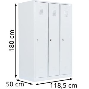 Produktbild für Spind Lüllmann 515137, weiß
