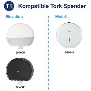 Produktbild für Toilettenpapier Tork Jumbo Advanced, 120272, T1