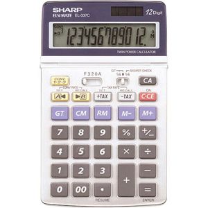 Produktbild für Taschenrechner Sharp EL-337C, MwSt-Berechnung