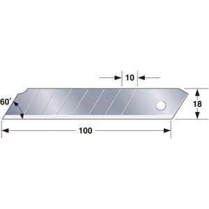 Produktbild für Cuttermesser-Klingen Tajima ENDURA, Abbrechklinge