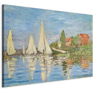 Produktbild für Wandbild Artgeist Claude Monet Regatta