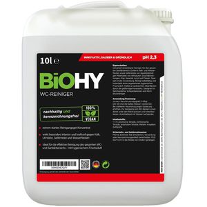 WC-Reiniger BiOHY 100% vegan, nachhaltig, Bio