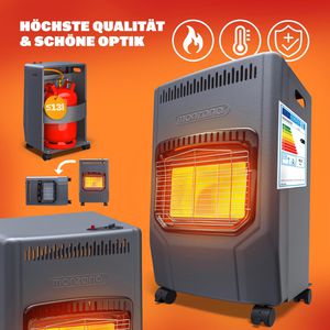 Produktbild für Heizstrahler Monzana 109701, Piezo, outdoor