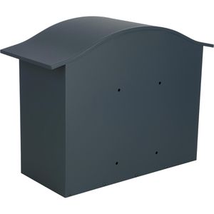 Produktbild für Briefkasten SafePost ScanPro 948 RAL 7016 anthrazit, aus Stahl