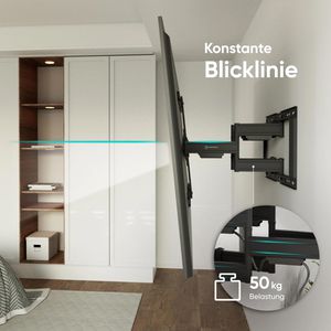 Produktbild für TV-Wandhalterung Onkron SM6L-B, bis 50 kg