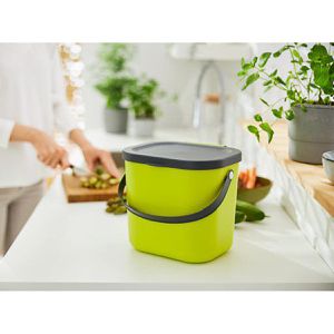 Produktbild für Mülleimer Rotho Albula 1030305070, Lime
