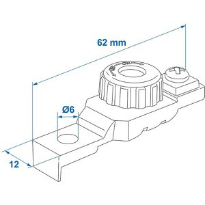 Produktbild für Batterietrennschalter ProPlus 347023 , 250 A, 12 V