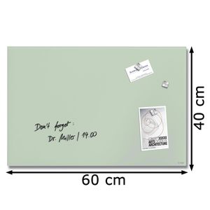 Produktbild für Glas-Magnettafel Sigel GL515 Artverum, inkl. 3 Magnete
