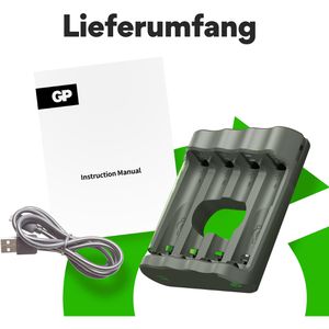 Produktbild für Akku-Ladegerät GP Recharge