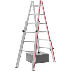 Produktbild für Stehleiter Hymer 412312, beidseitig begehbar