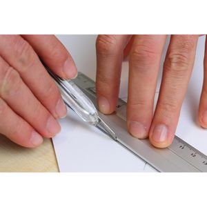 Produktbild für Lineal Idena 602122, 30 cm